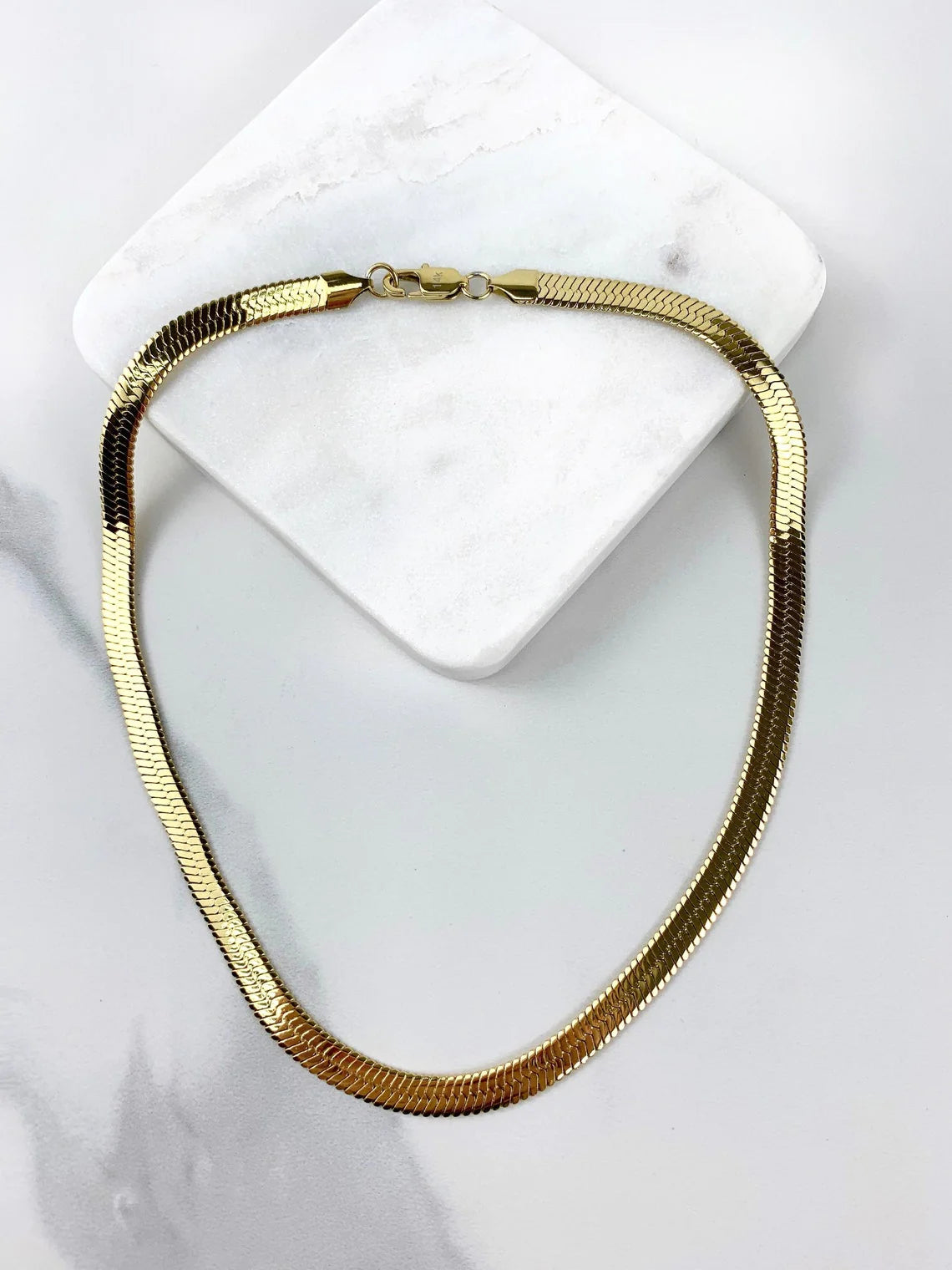 Chain Herringbone Link 6mm 14k Gold Filled. Bundle and Save. FREE SHIPPING on orders of $100 and over. Sam's Jewelry World USA.
