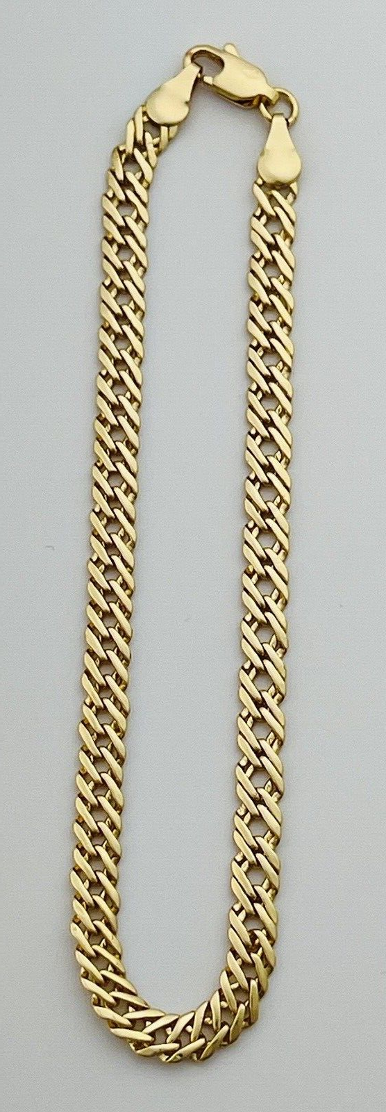 Chain, Bracelet, Ankle Bracelet, MATCHING. Double Layered Cuban Chain 18K Gold Filled Bundle and Save. FREE SHIPPING on orders of $100 and over. Sam's Jewelry World USA.