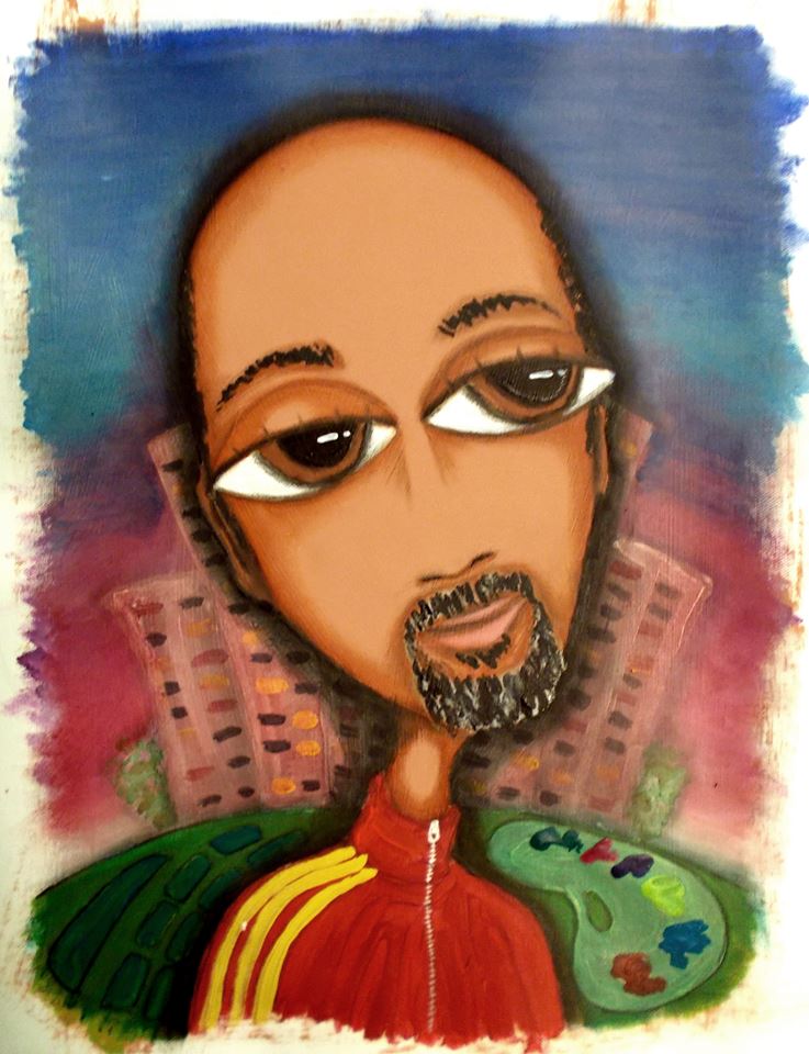 Samuel Arcelay AKA Sam CEO Sams Jewelry World Painted by Billy Beaumont England